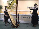 Ruth demonstrates her Flute after the concert